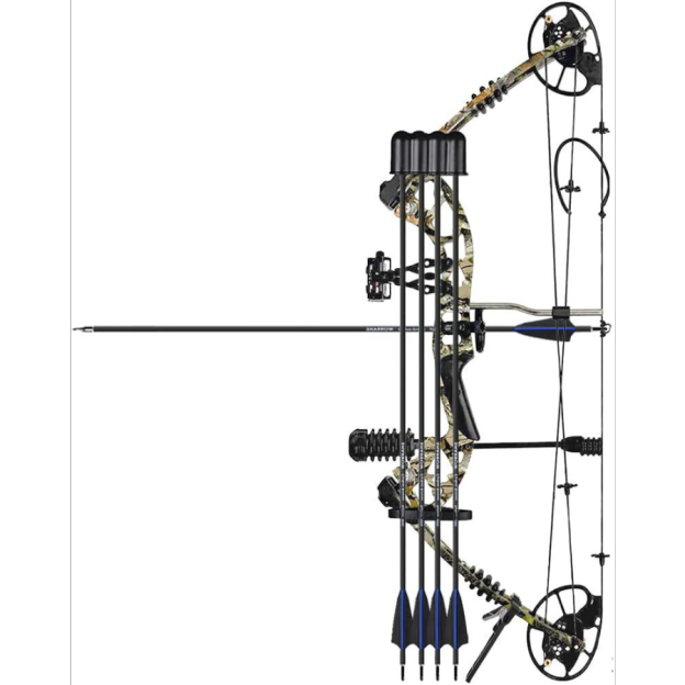 Junxing M125 Compound Bow Set 30-70lbs RH/LH 320FPS Hunting
