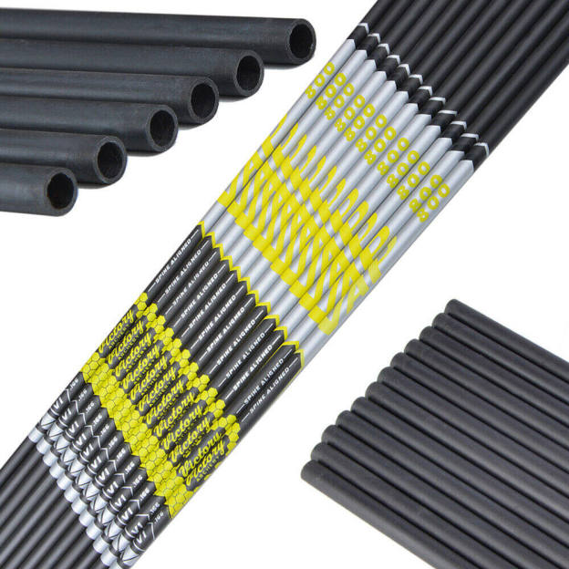 Victory VAP Target V1 Arrow Shafts 100% Carbon Spine 300-900