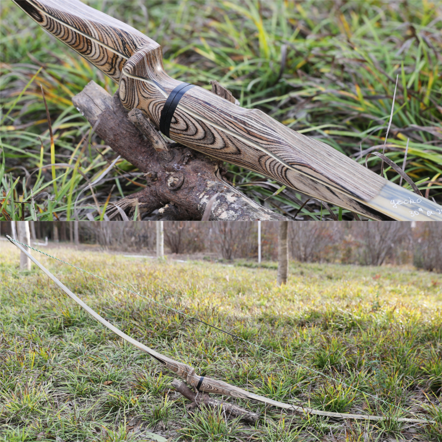 Takedown Longbow Traditional Bow 60" 62" 64" Hunting LH RH