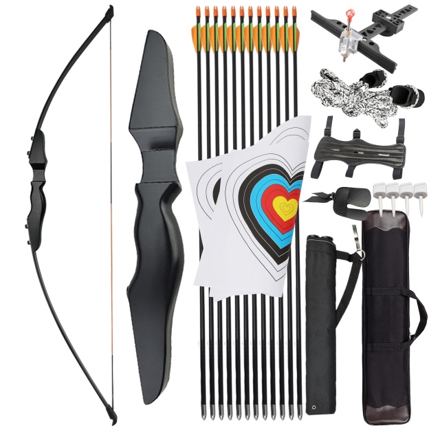 Archery 30lbs 40lbs Straight Bow Takedown Recurve Bow