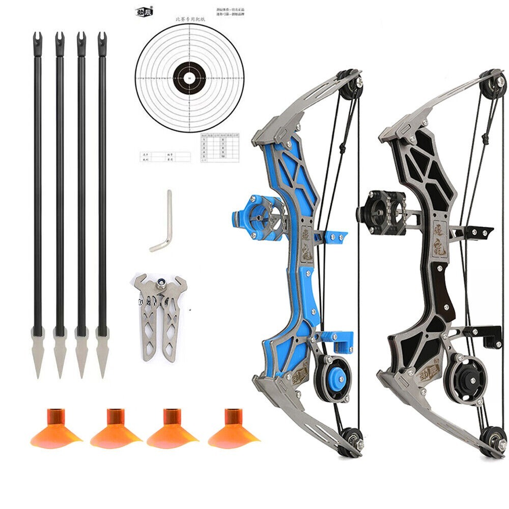 9" Mini Compound Bow Arrows Set Target  Practice Gift