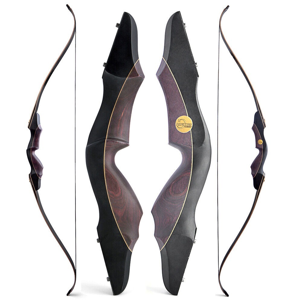 Takedown Recurve Bow Arrow Set 60" 25-60lb Archery Hunting