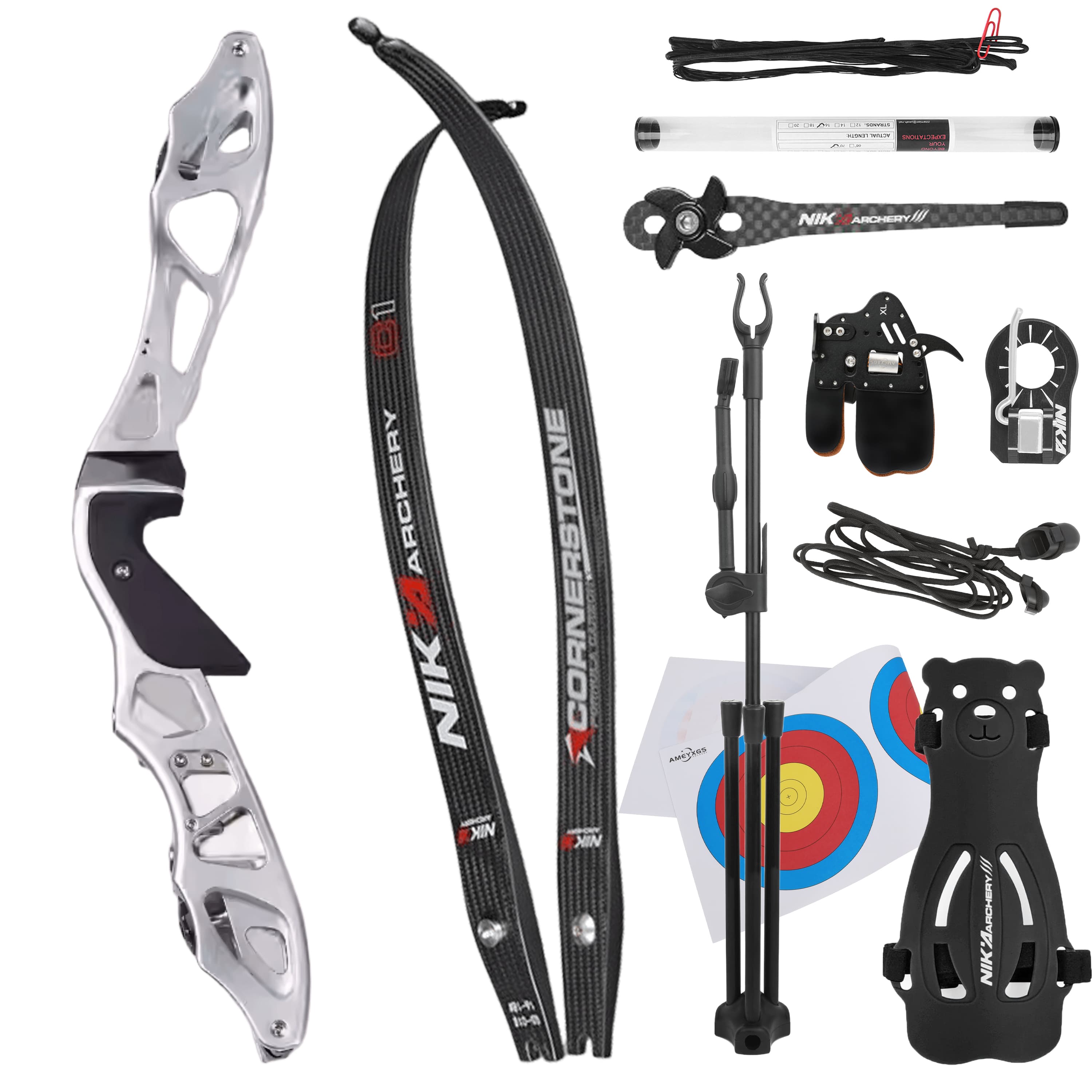 16-56lbs ILF Recurve Bow Arrow Archery Shooting Target