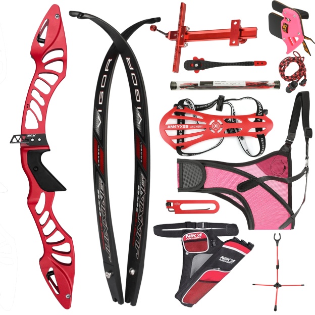 TBOW H7 ILF Riser F165 Limbs Olympic Competition Recurve Bow 18-40lbs