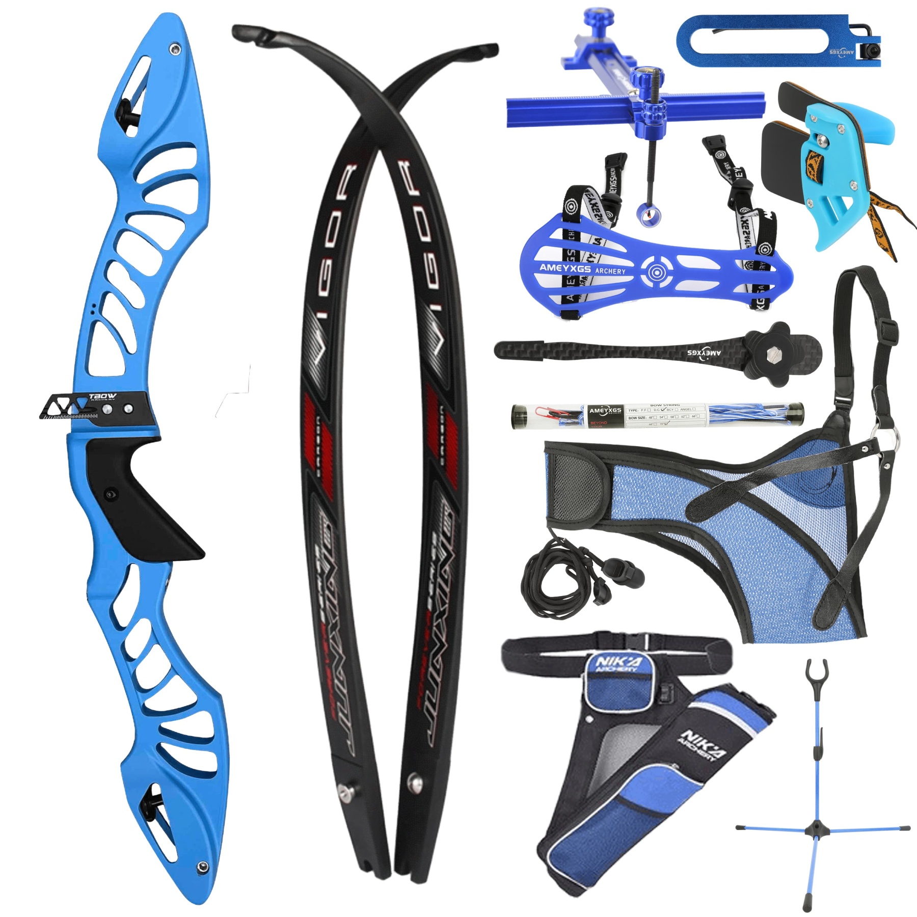 TBOW H7 ILF Riser F165 Limbs Olympic Competition Recurve Bow 18-40lbs