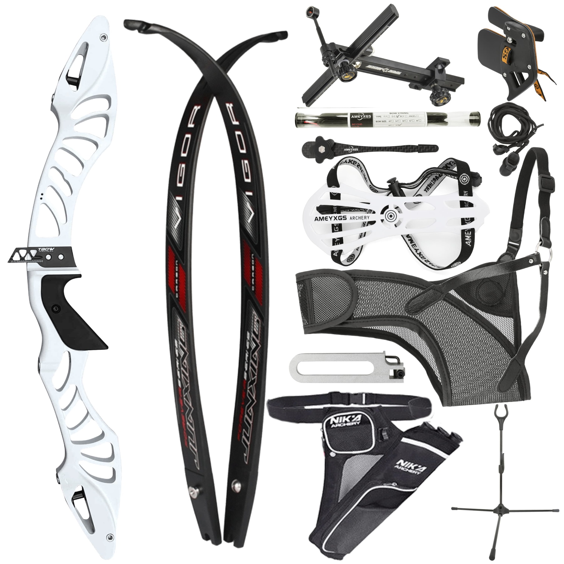 TBOW H7 ILF Riser F165 Limbs Olympic Competition Recurve Bow 18-40lbs