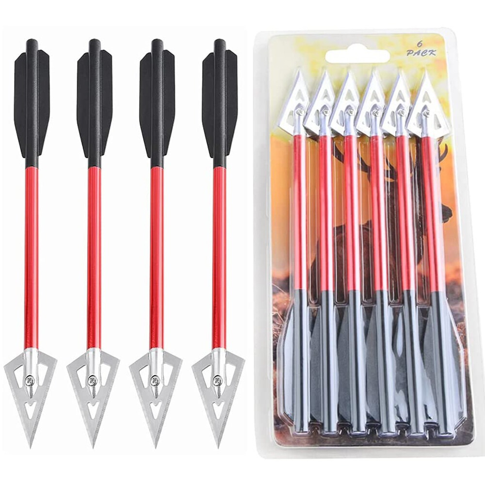 Aluminum Crossbow Bolts 6.8" Professional Hunting Arrows