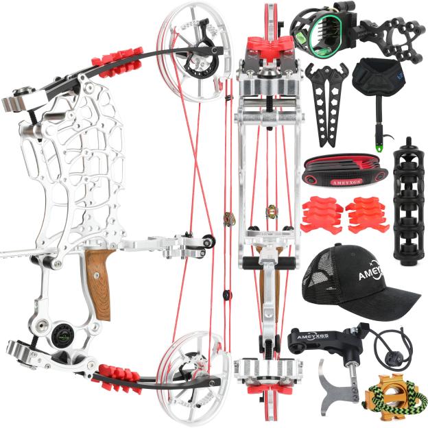 Dual-Use Compound Bow – 420 FPS Steel Ball & Arrow