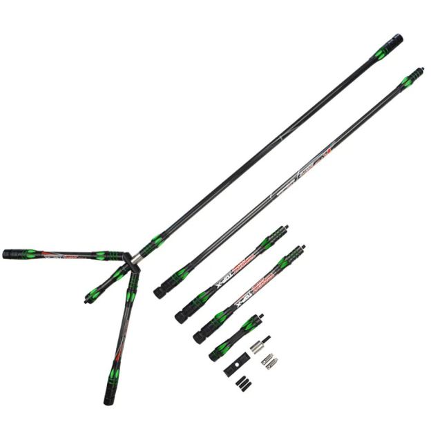 PR634 Stabilizer Set Pure Carbon 