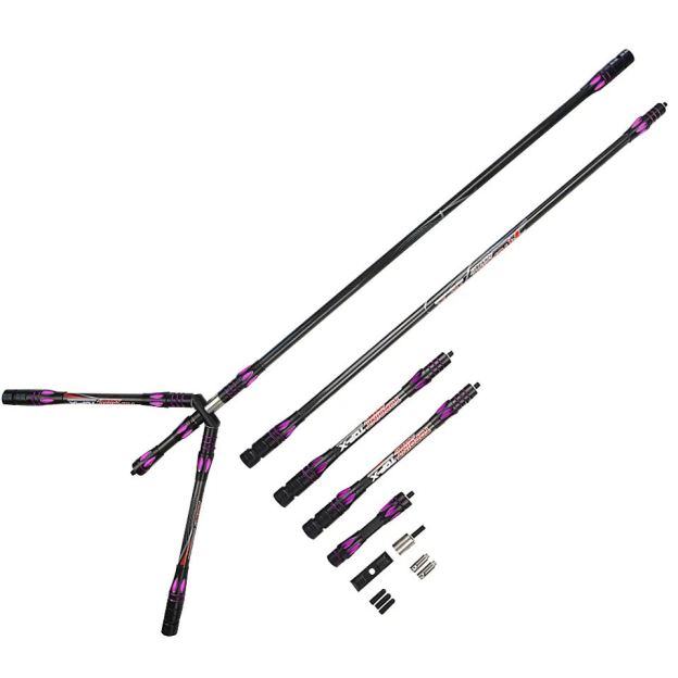 PR634 Stabilizer Set Pure Carbon 