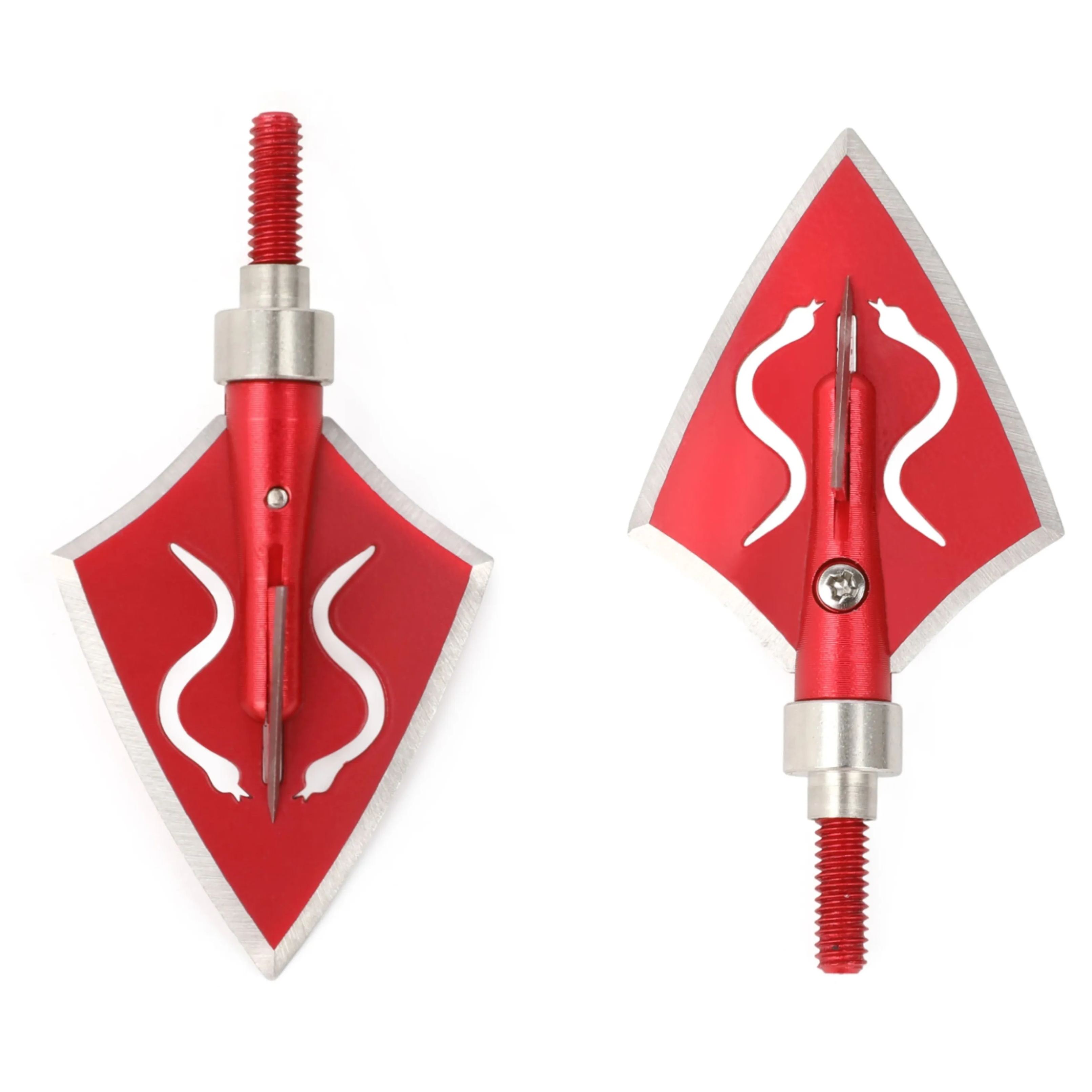 Blade Broadheads 128 Grain Stainless Steel Hunting Points