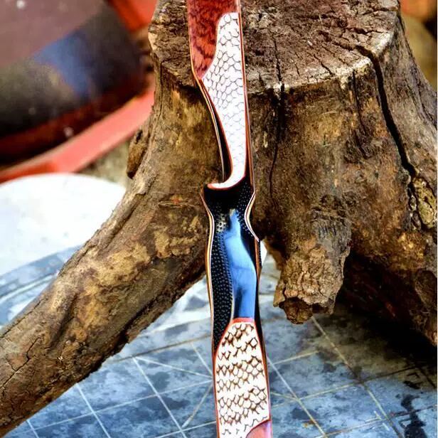 WOLFMAN Long Spine Premium American Hunting Bow – Handcrafted Bow