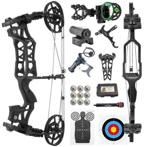 JUNXING M109EA Dual-use Compound Bow Arrow & Steel Ball Shooting