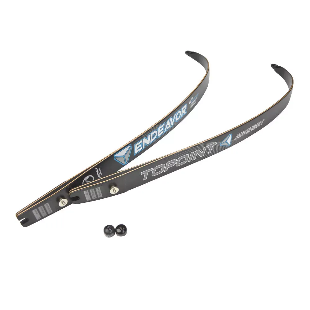 Topoint Endeavor R10 ILF Recurve Bow Limbs H25"-66", 68" /70" 18-44Lbs