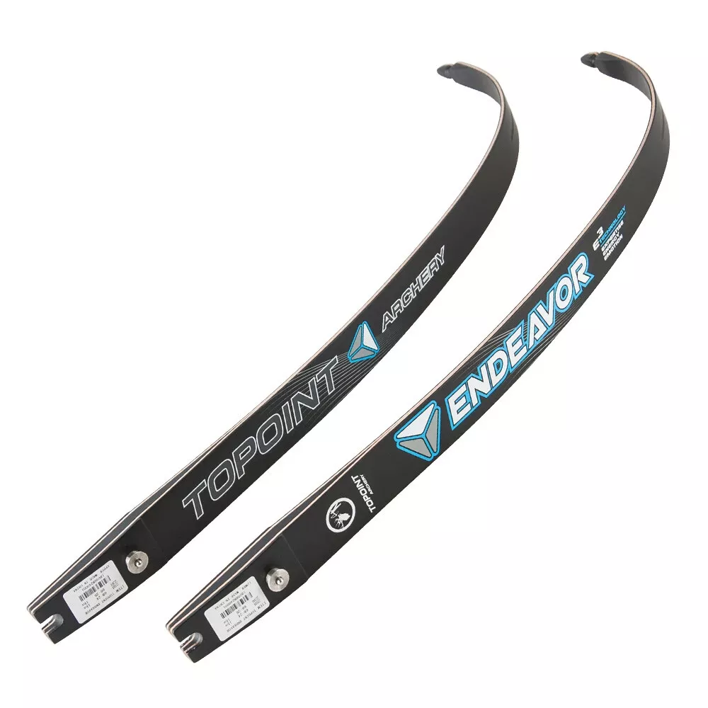 Topoint Endeavor R10 ILF Recurve Bow Limbs H25"-66", 68" /70" 18-44Lbs