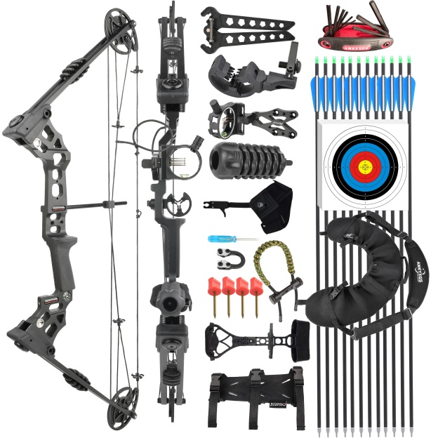 Junxing X8 Compound Bow Set Hunting Archery LH RH