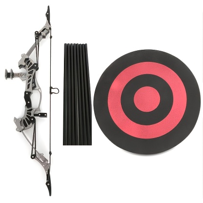 US AME ARCHERY Falcon Mini Compound Bow and Arrow Set 16lbs