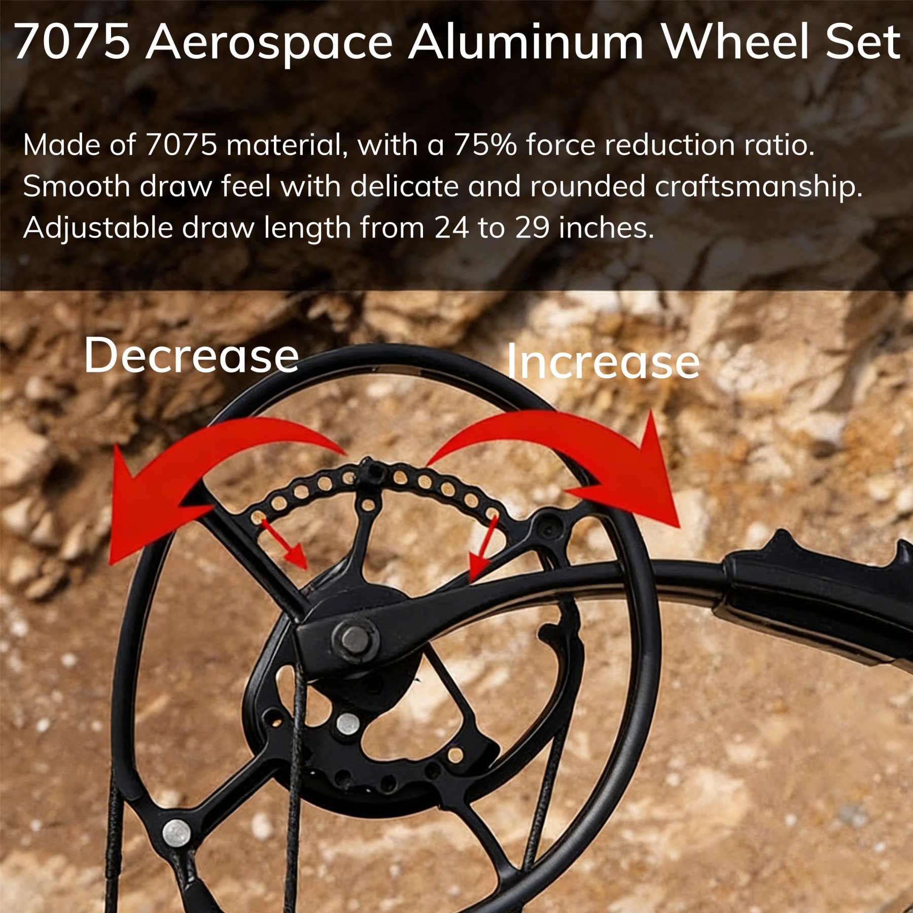AME Archery Compound Bow 50-70lbs Target Kit Hunting