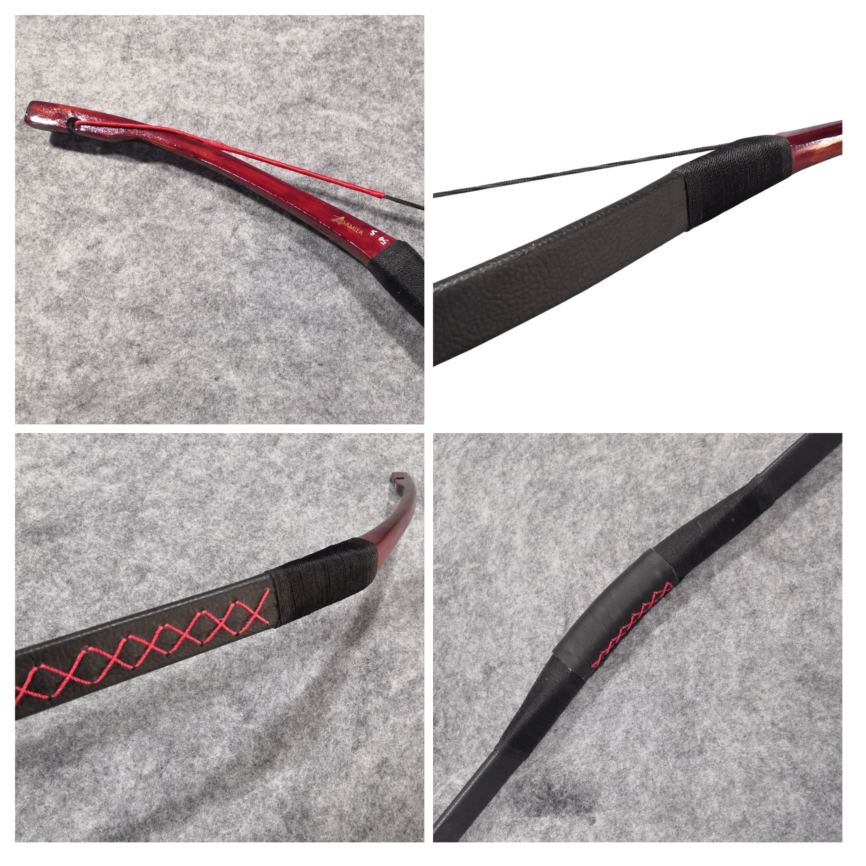 AME Traditional Recurve Bow Longbow Handmade Horse Bow 20-55lbs