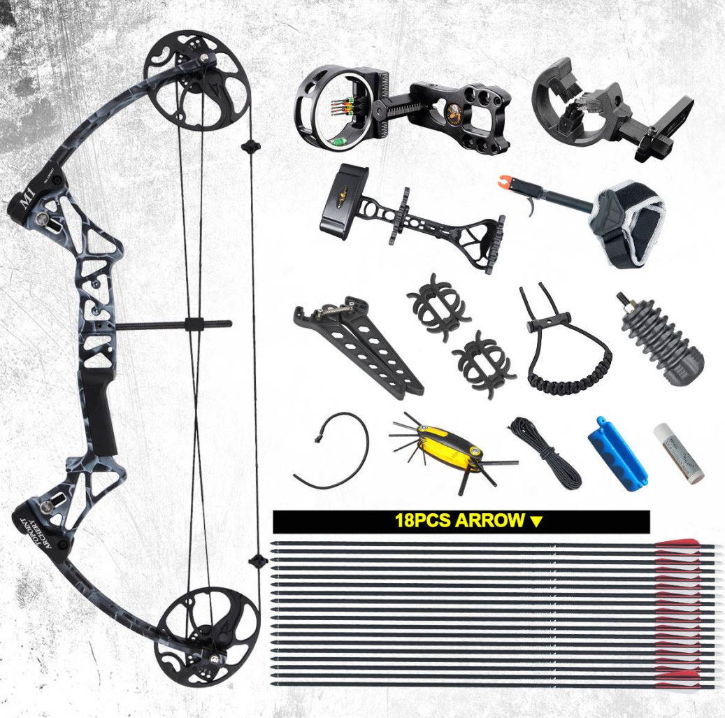 TOPOINT ARCHERY M1 Hunting Compound Bow Set