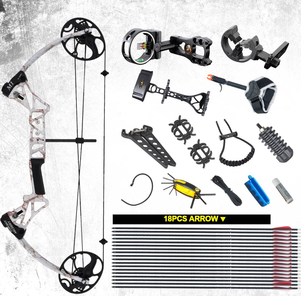 TOPOINT ARCHERY M1 Hunting Compound Bow Set