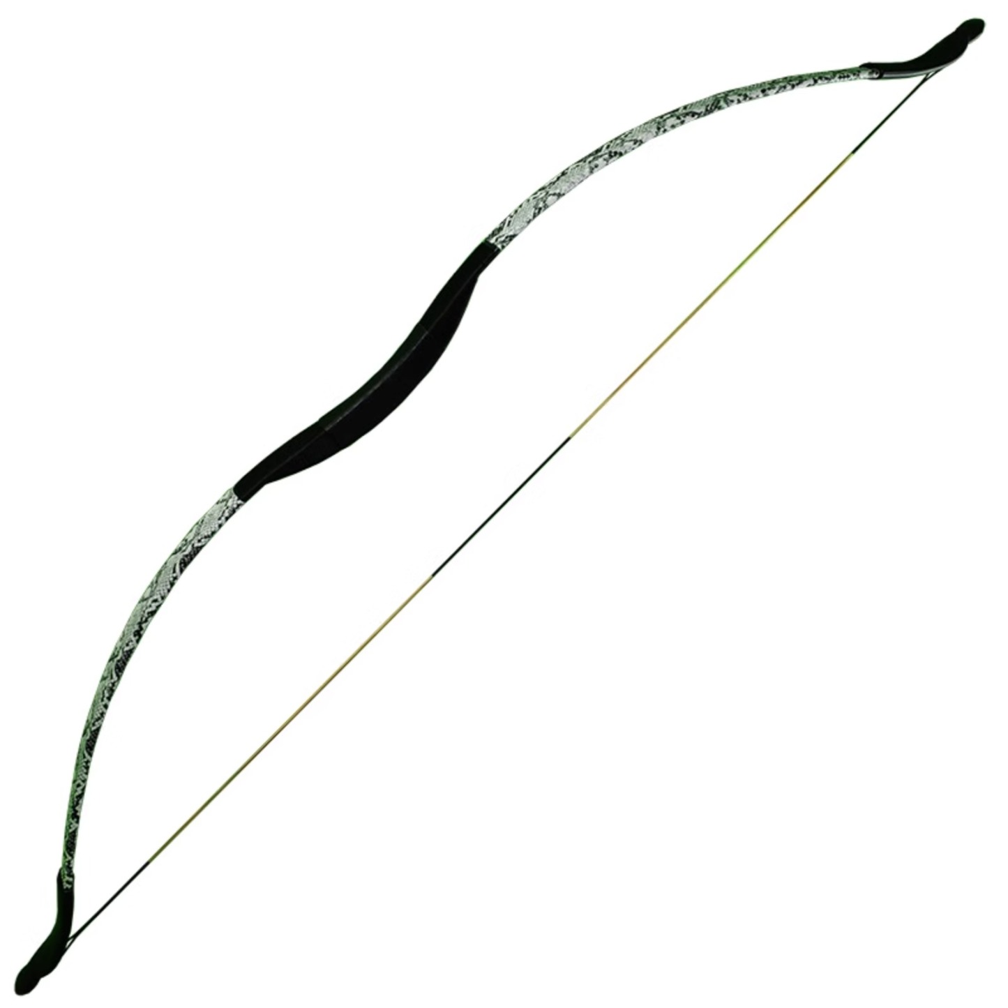 One-Piece Traditional Recurve Bow (Customized Draw Weight: 70/80/90/100/110lbs)