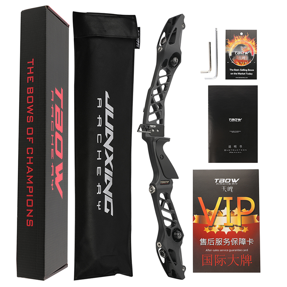 JUNXING Archery H6 Recurve Bow 25" ILF Universal Fit