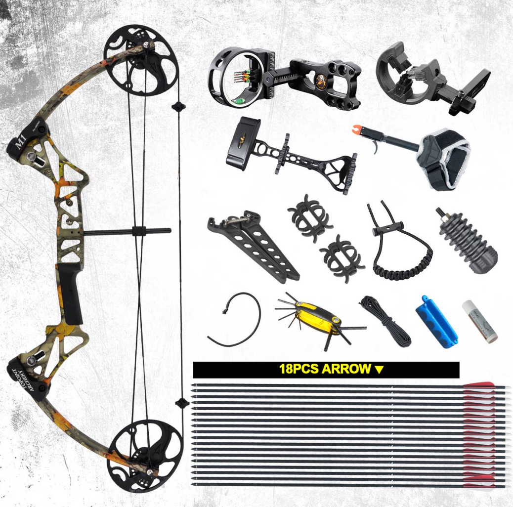 TOPOINT ARCHERY M1 Hunting Compound Bow Set