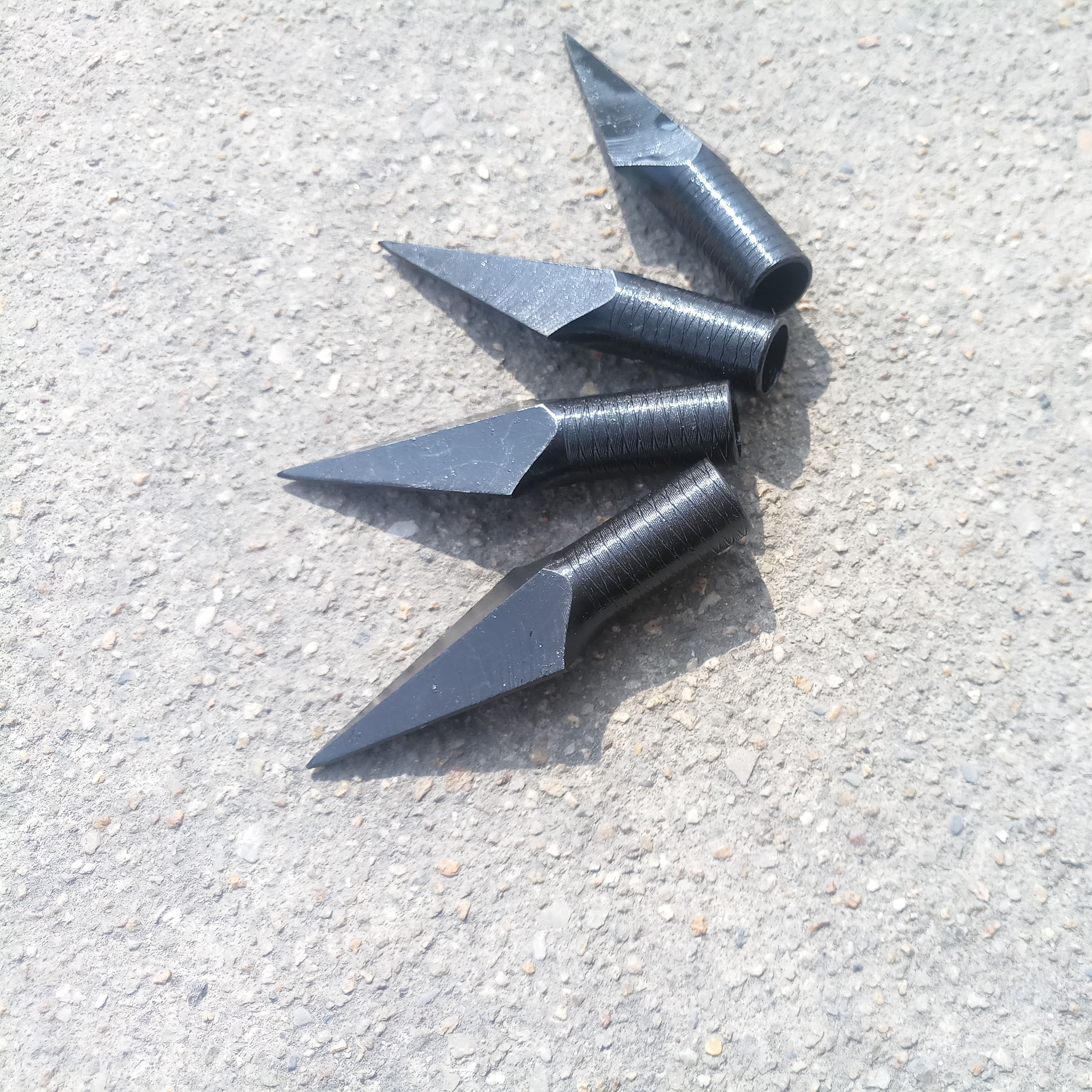 6X 8mm Arrowheads Archery Hunting Shooting Tips DIY