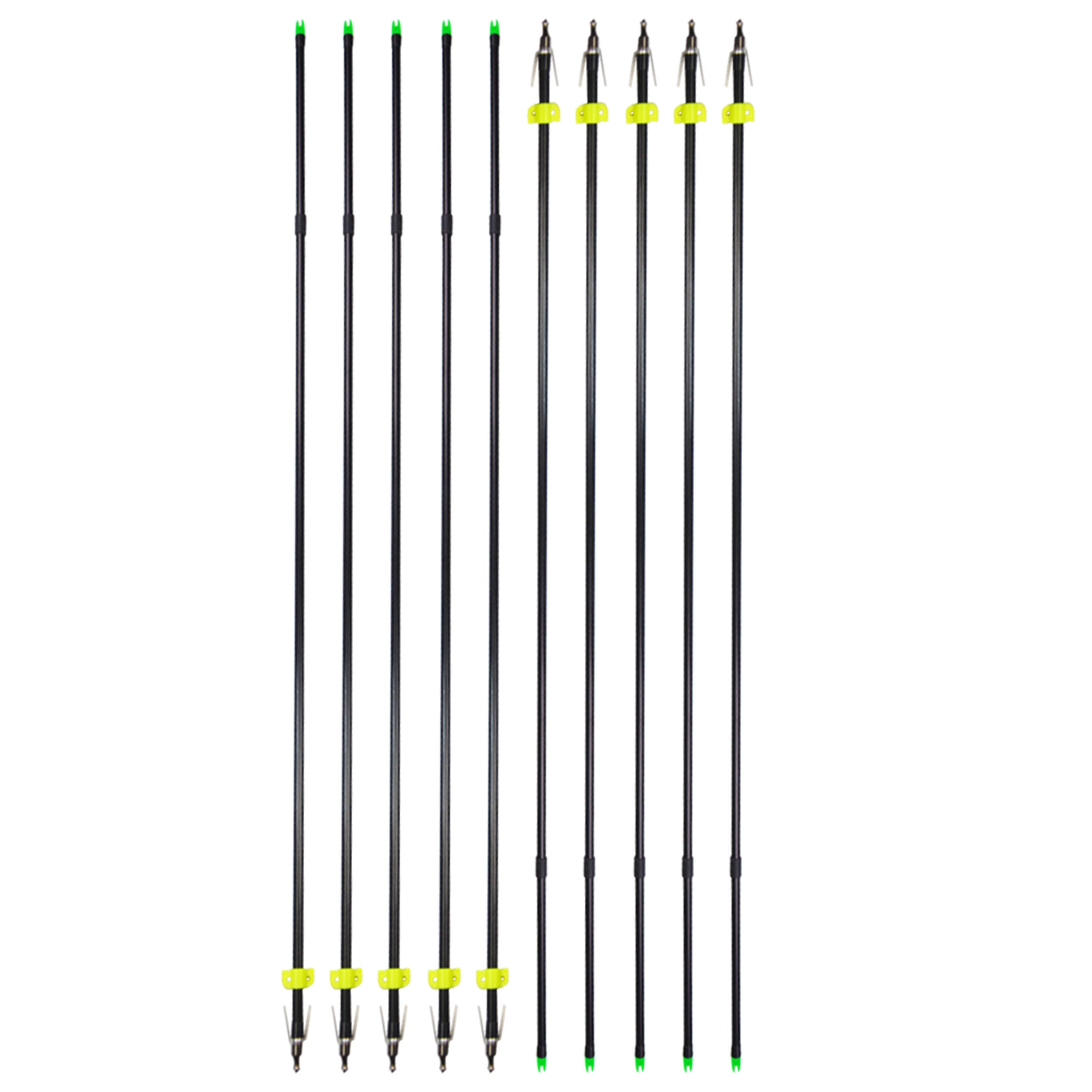 12pcs Fishing Arrow Fiberglass Material Shaft for Outdoor Shooting Hunting