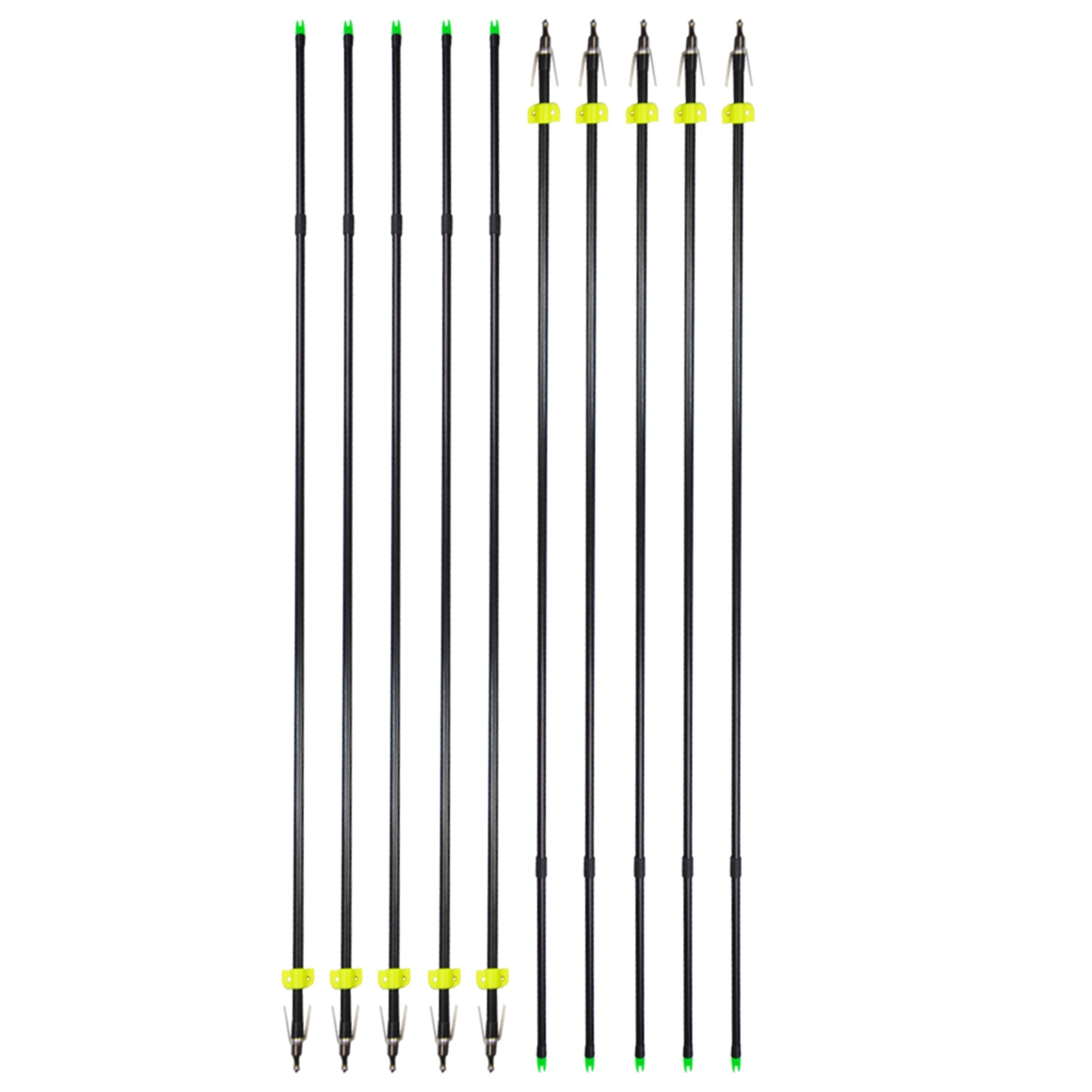 12pcs Fishing Arrow Fiberglass Material Shaft for Outdoor Shooting Hunting