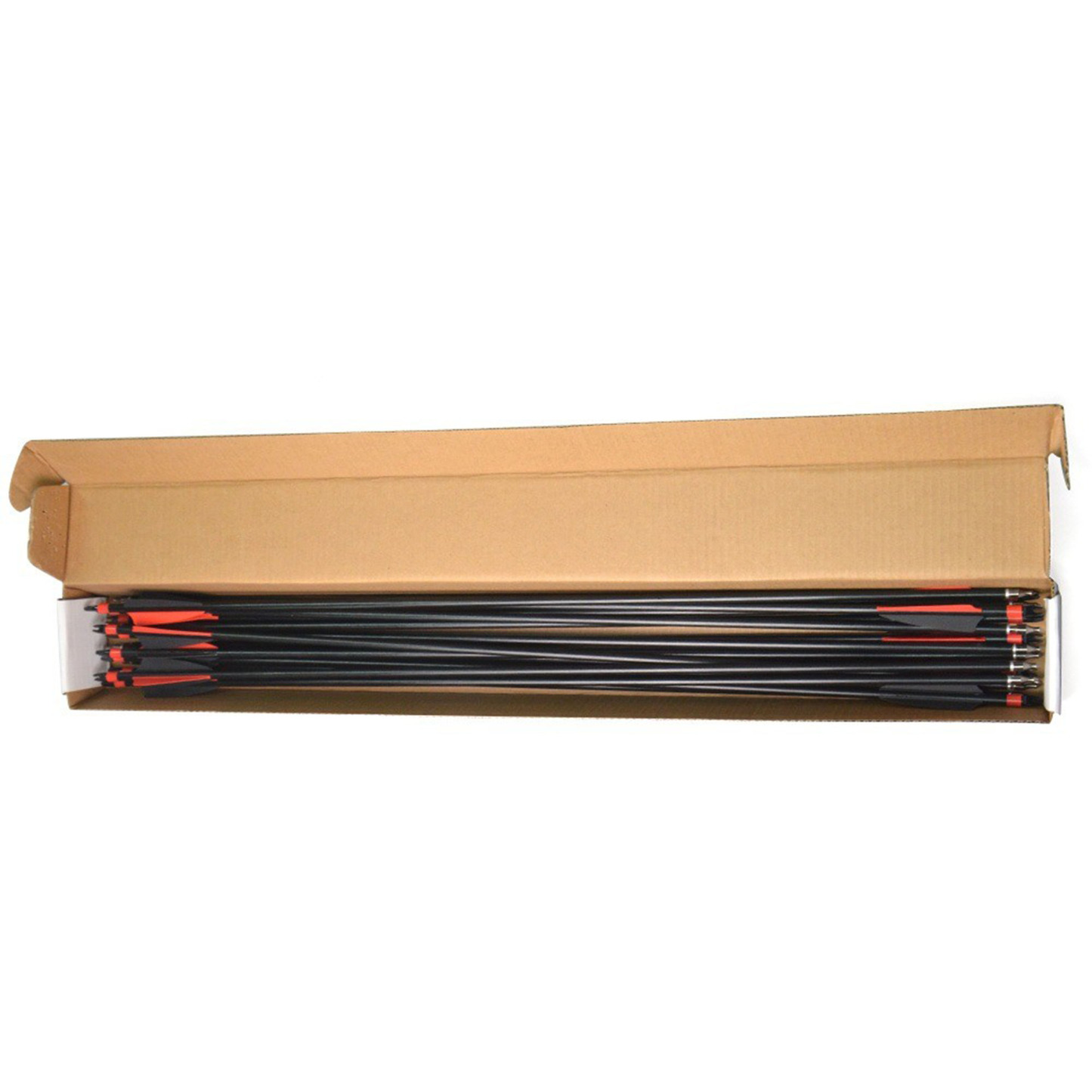 12X Spine400 Carbon Arrows 30" Arrow Shaft Compound Recurve Shooting