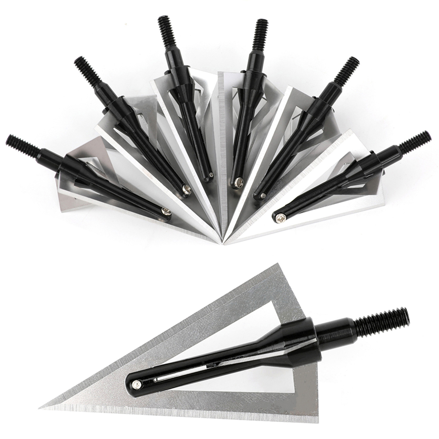 6/12X Blade Archery Arrowhead 120grain Screw Tips Hunting