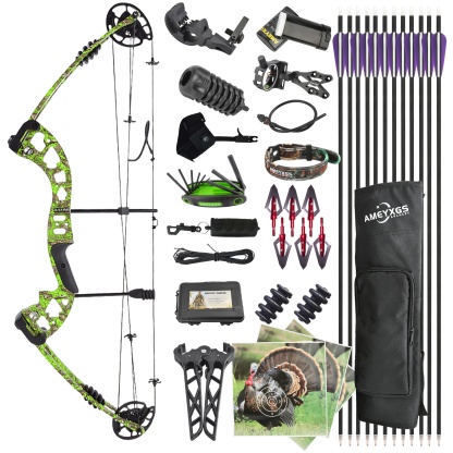JUNXING Archery M131 30-55lbs Compound Bow Set 