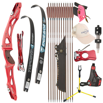 Topoint Endeavor ILF Recurve Bow 20lbsBow Arrows Set Archery RH