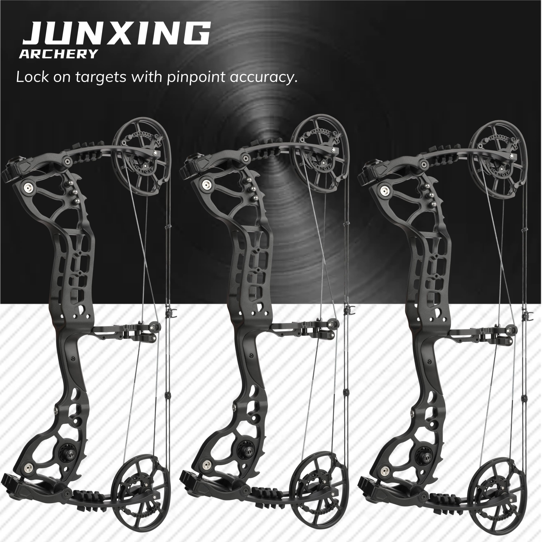 20-70lbs Compound Bow set Shooting Steel Ball Target Archery