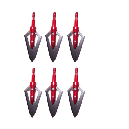 6/12X Blade Archery Arrowhead Screw Tips Hunting Shooting