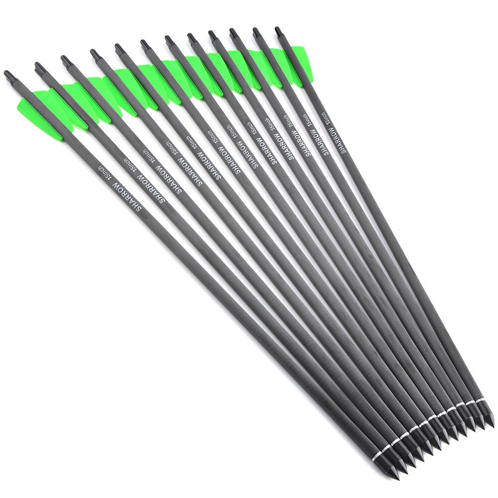 Carbon Arrows 7.5" 15" Mini Bow Bolts Archery Hunting
