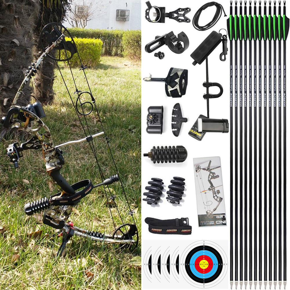 JUNXING M125 30-70Lbs Compound Bow Set