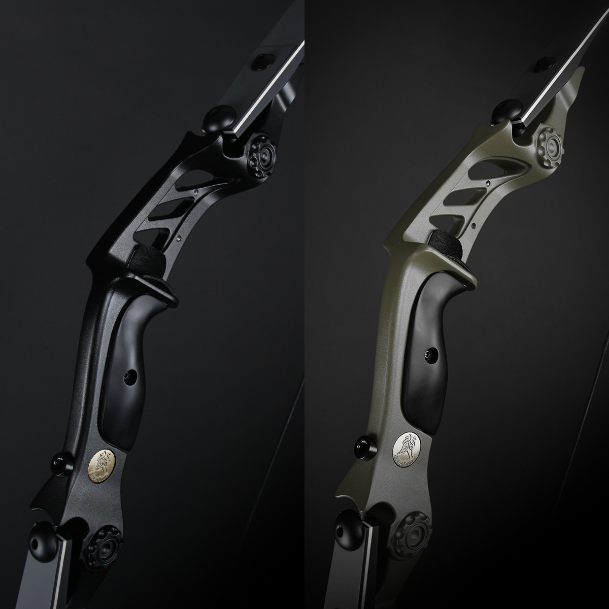 Bosen 17" Aluminum Alloy ILF Riser with 3D ABS Grip 