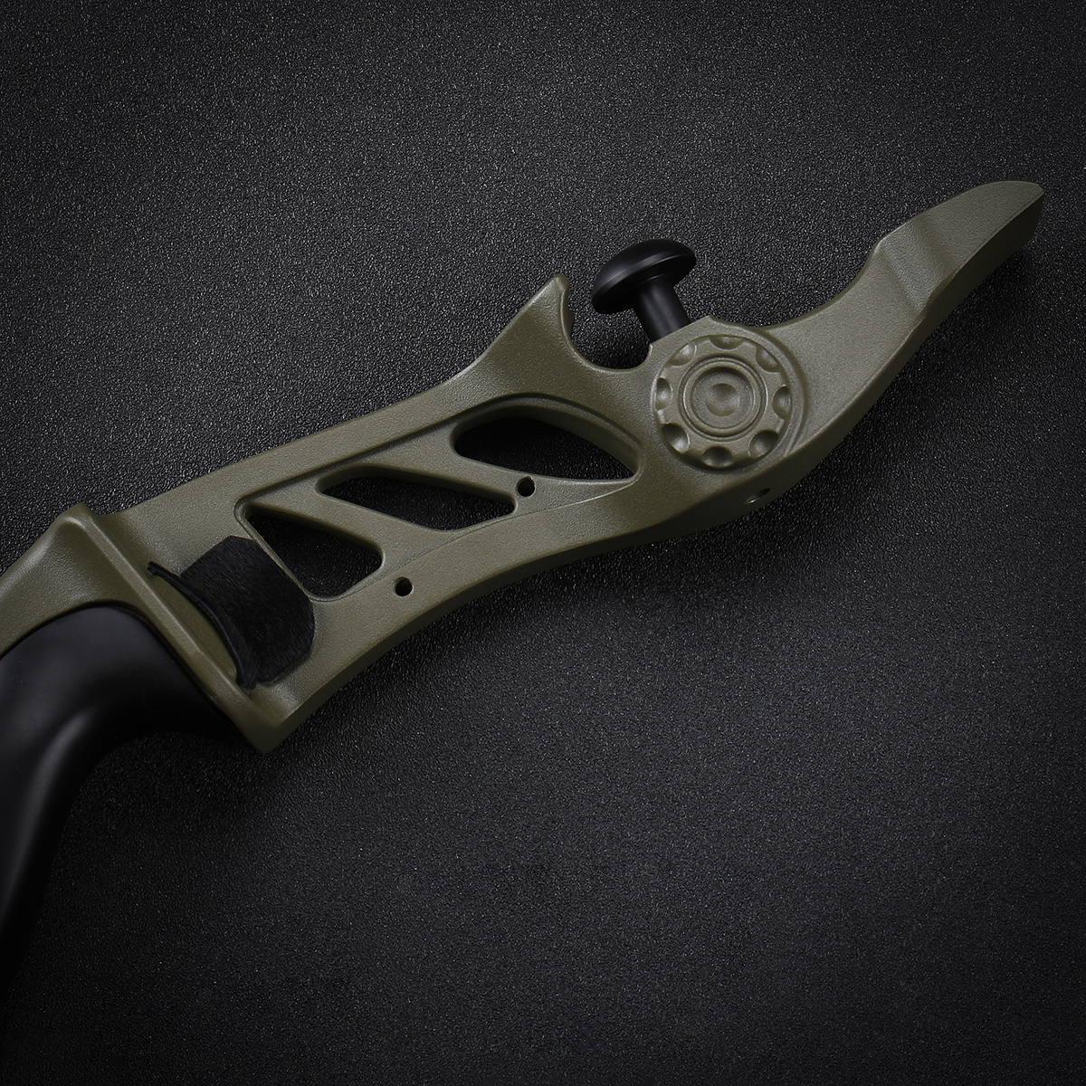 Bosen 17" Aluminum Alloy ILF Riser with 3D ABS Grip