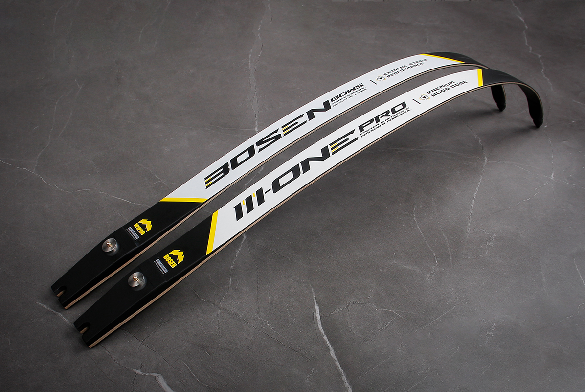 Bosen M1 ILF Recurve Bow Limbs – Fiberglass & Tech Wood Core