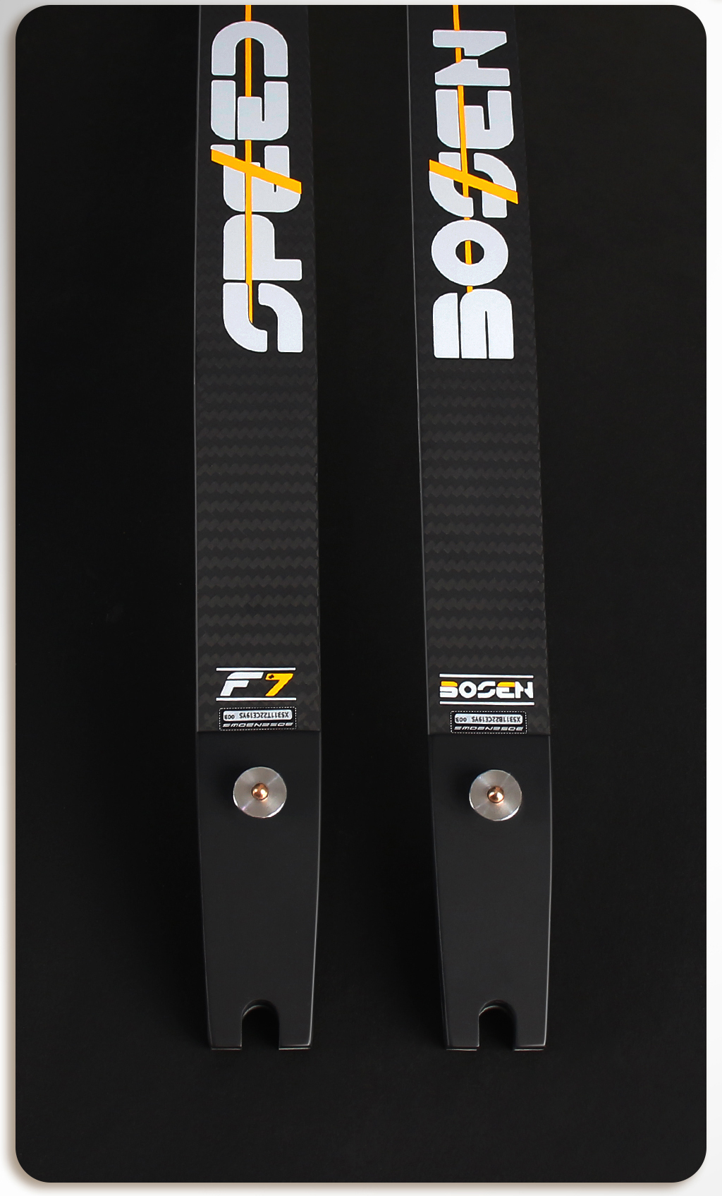 BOSEN F7 FOAM CORE CARBON ILF & FORMULA LIMBS – 68" Length, 20–60lbs