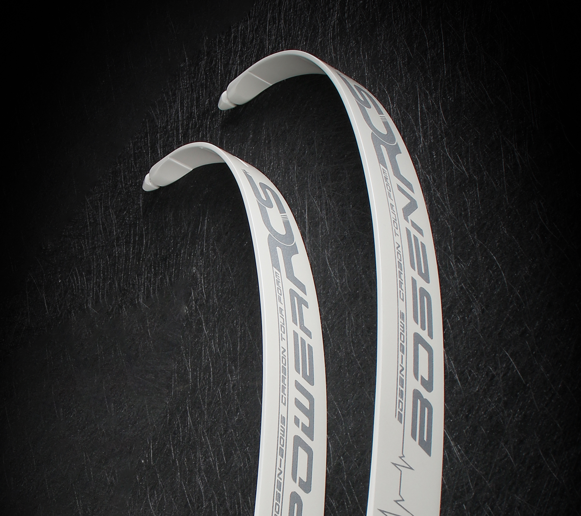 BOSEN RCS Silver White ILF/F Recurve Limbs – Competition Grade Carbon Limbs 