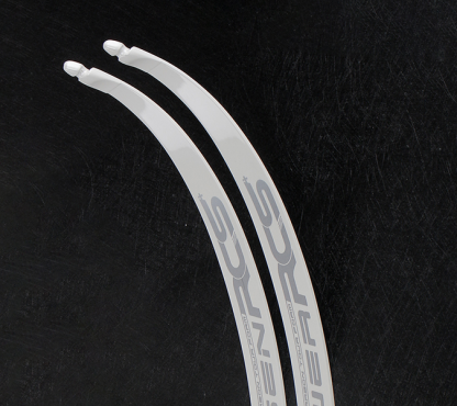 BOSEN RCS Silver White ILF/F Recurve Limbs – Competition Grade Carbon Limbs 