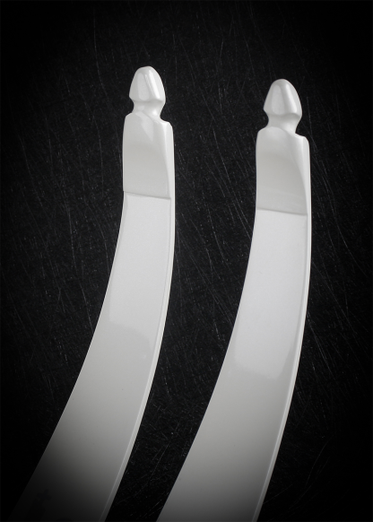 BOSEN RCS Silver White ILF/F Recurve Limbs – Competition Grade Carbon Limbs 