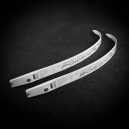 BOSEN RCS Silver White ILF/F Recurve Limbs – Competition Grade Carbon Limbs 