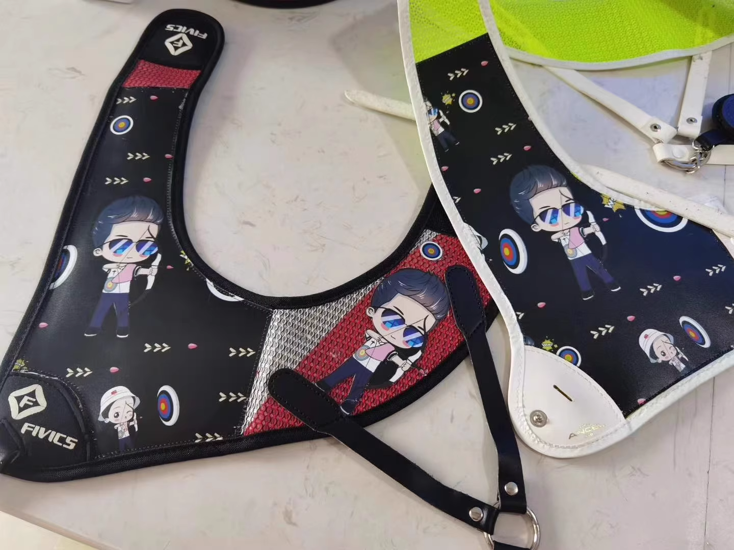 AME CHEST GUARD PROTECTIVE FILM Cuttable Shoulder Pads Cartoon Chest Protector Chest Plate