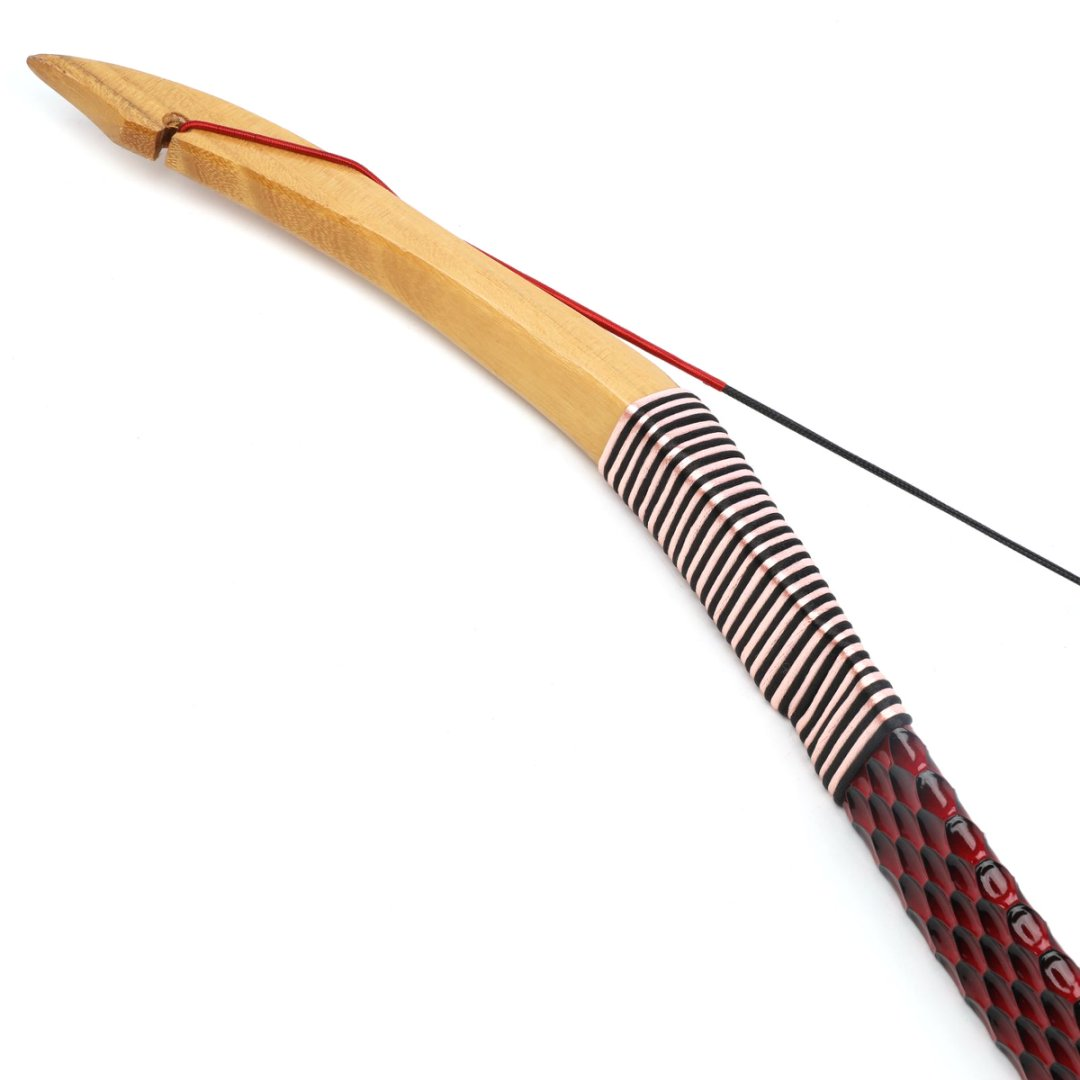 AME ARCHERY Traditional Recurve Bow – 20–50lbs for Target Practice & Outdoor Shooting