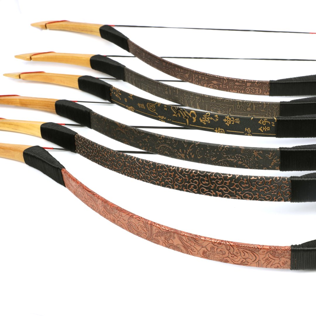 AME ARCHERY Traditional Recurve Bow – 20–50lbs for Target Practice & Outdoor Shooting